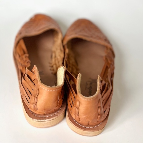 Macarena Collection Sandals /Huarache Colorful Leather Mexican Style Erica NWOT - Picture 5 of 8